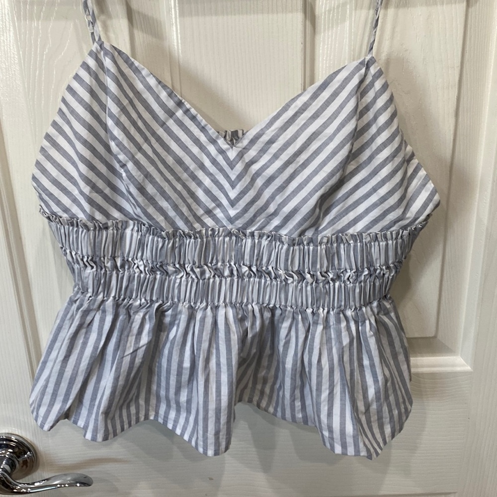 Express babydoll crop top